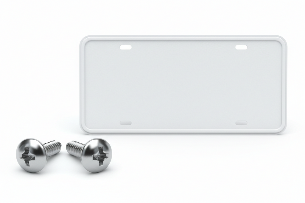 License Plate Screws: Common Screw Sizes, Standard/Metric Options, Screw Types & Dealership Solutions