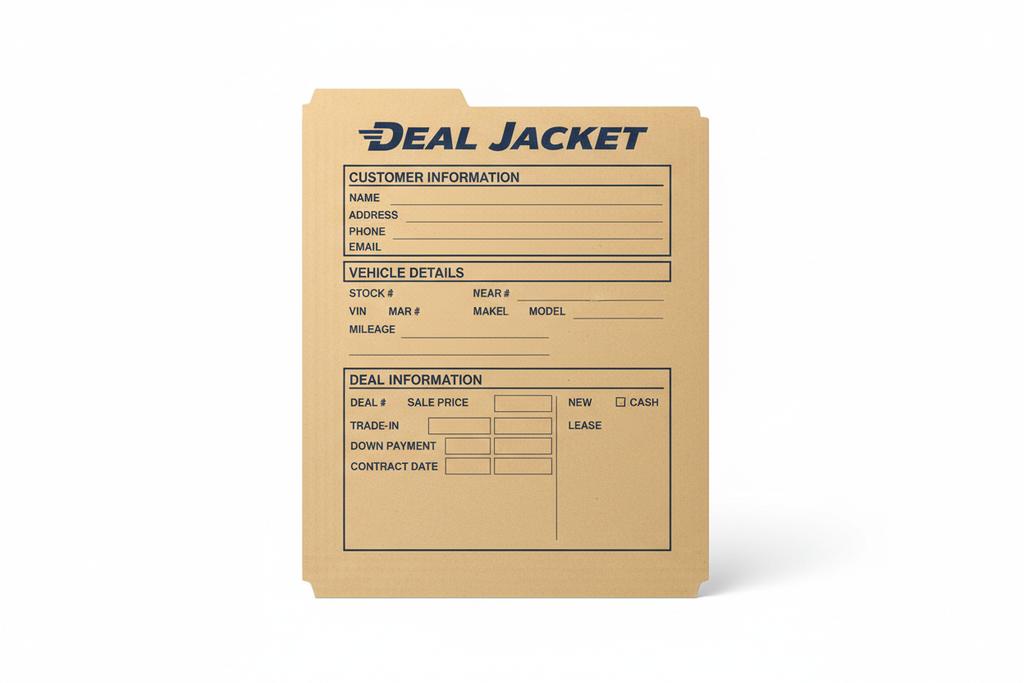 What Are Vehicle Deal Jackets? A Buyer’s Guide for Dealerships