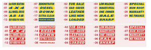 Car Window Slogan Stickers | US Auto Supplies