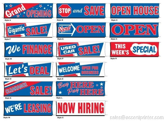 Car Lot Banners | US Auto Supplies
