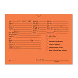 Vehicle Deal Jacket Envelopes | US Auto Supplies