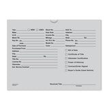 Paperwork Envelopes For Car Dealers | US Auto Supplies