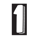 Car Window Numbers (7.5 Inch)