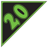 Angle Year Stickers-2020 | US Auto Supplies