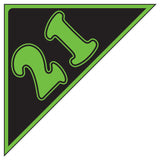 Auto Dealer Angle Year Stickers-2021 | US Auto Supplies