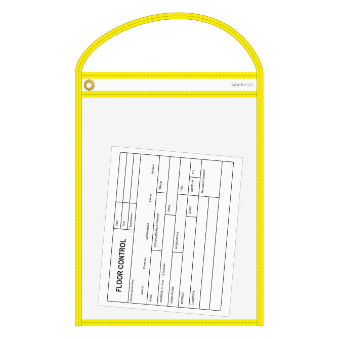Yellow Repair Order Holder | US Auto Supplies