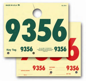 RL-78 Service Hang Tags - US Auto Supplies