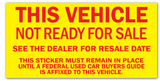 Not For Sale Stickers