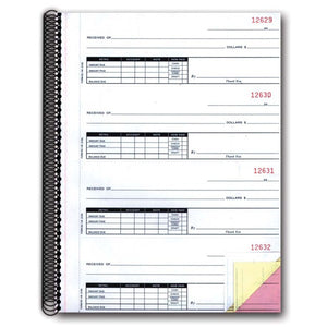 Cash Receipts Book | US Auto Supplies