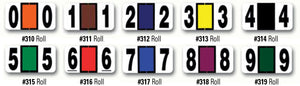 Color Coded Filing Labels | US Auto Supplies
