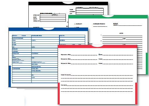 Dealer Record Envelopes - Custom From US Auto Supplies