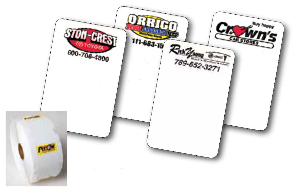 Custom Oil Change Stickers | US Auto Supplies