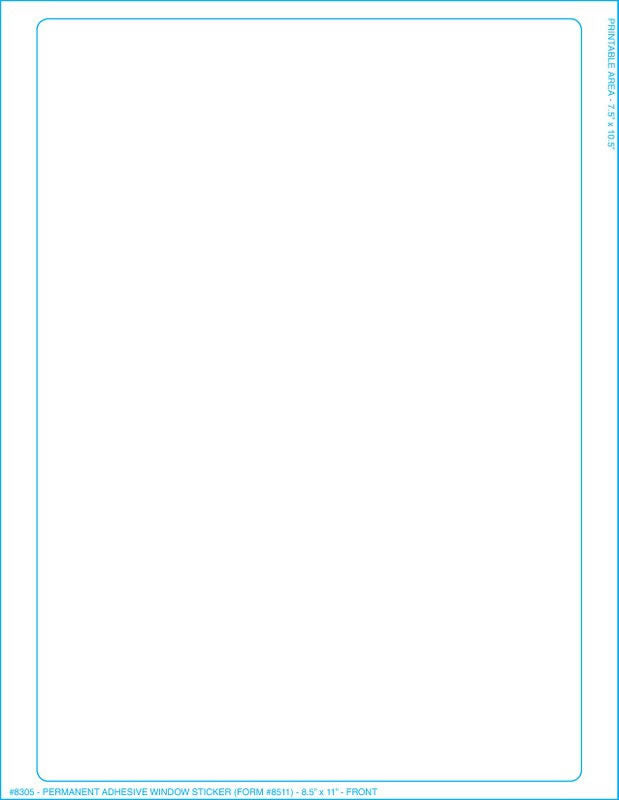 Exterior Car Window Labels | US Auto Supplies