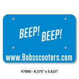 Motorcycle Backer Plates - Full Color -55 mil
