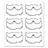 Santa Beard Decals | US Auto Supplies