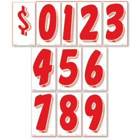 red and white windshield numbers - US Auto Supplies