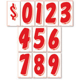 red and white windshield numbers - US Auto Supplies