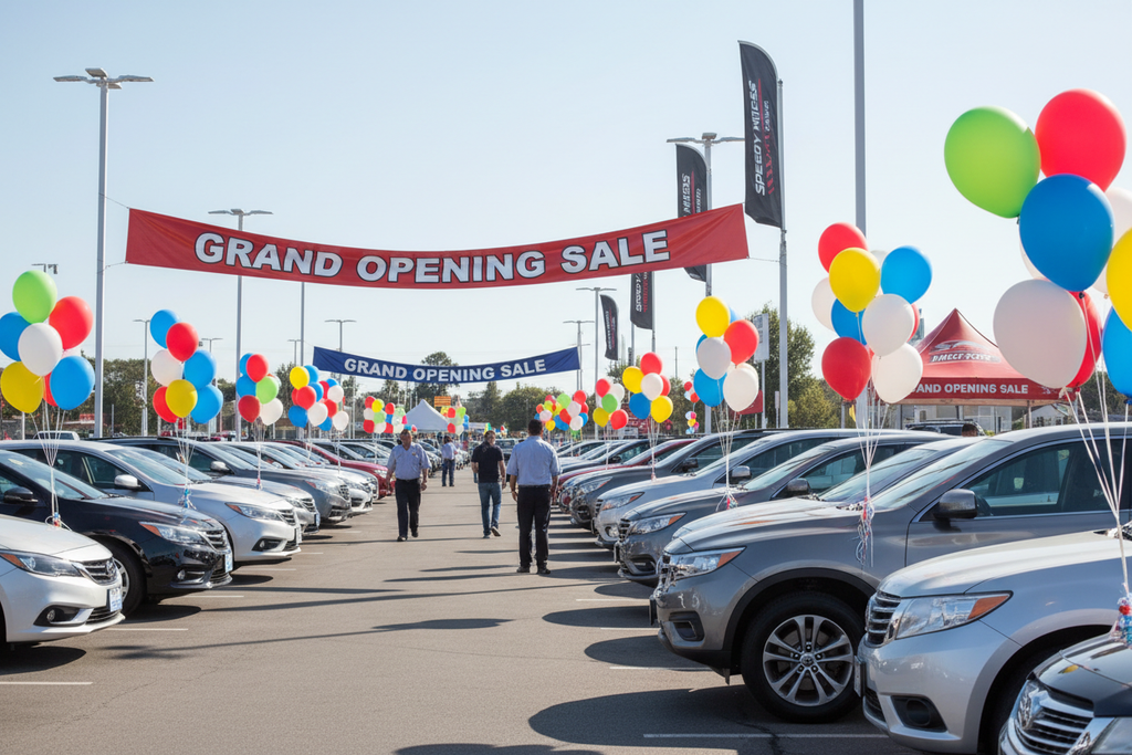 8 Cool and Effective Grand Opening & Promotion Ideas for Car Dealerships