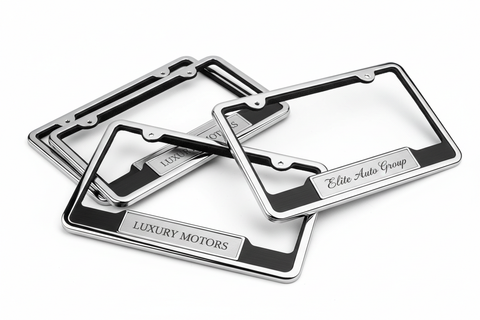 Car Dealer License Plate Frames