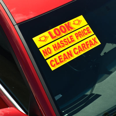 Car Slogan Stickers