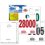 Custom White Hang Tags | US Auto Supplies