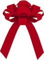 Giant Red Velvet Car Bow (43 Inch)