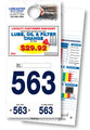 Custom Service Dept Adver-Tags | US Auto Supplies