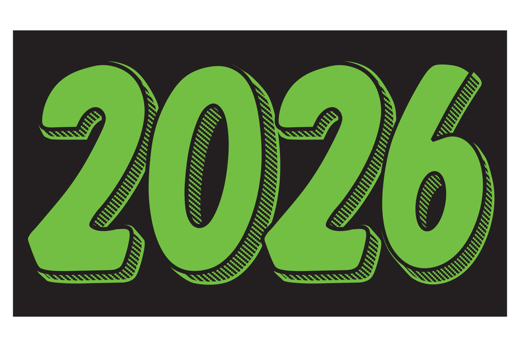Black Green Model Year Stickers | US Auto Supplies
