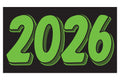 Black Green Model Year Stickers | US Auto Supplies