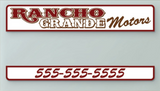 Custom Report of Sale (ROS) Window Stickers