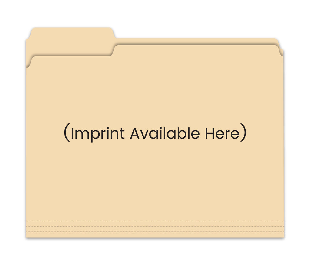 Tab File Folders Custom (500/Box)