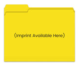Tab File Folders Custom (500/Box)