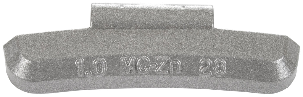 MC Series Zinc Coated Clip On Wheel Weights (25 Pack)