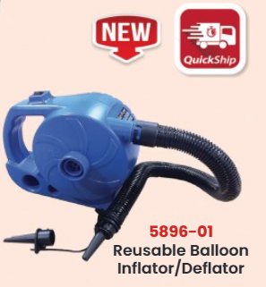 Reusable Balloon Inflator/Deflator 