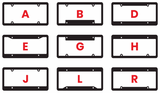Custom Dealer License Plate Frames - Screen Printed