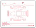 Automotive Service Write-Up Protection Forms – Red Ink
