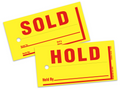 SOLD HOLD Vehicle Tags for Auto Dealerships