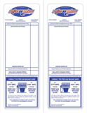 Custom Dealer Addendum Window Stickers - 4-1/4” x 11” (2-Up)