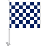 Car Window Flags - Solids / Checkered