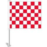 Car Window Flags - Solids / Checkered