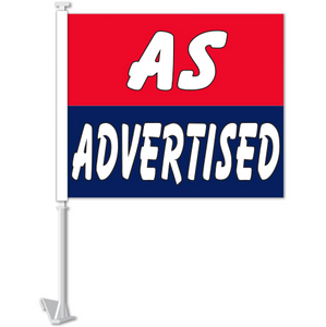 Car Window Flags - Slogans