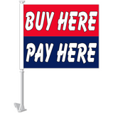 Car Window Flags - Slogans