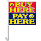 Car Window Flags - Slogans