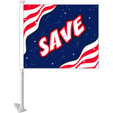 Car Window Flags - Slogans