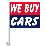 Car Window Flags - Slogans