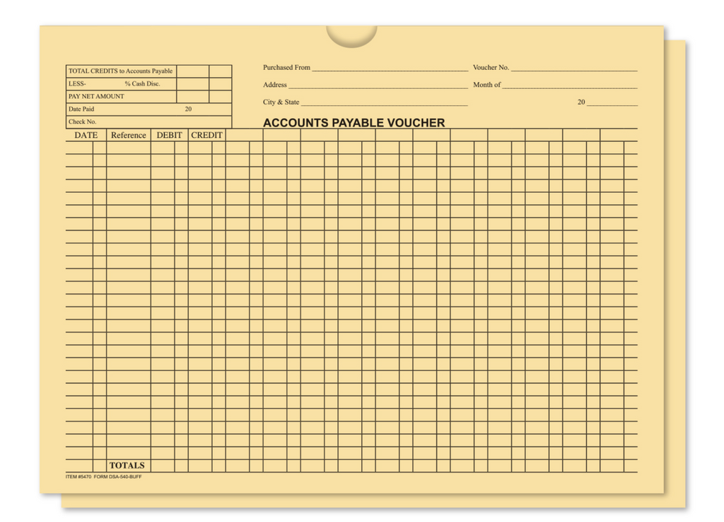 Voucher Envelopes