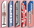 Custom Swooper Flags for Car Dealerships