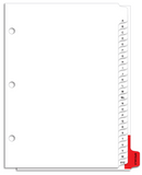 Automotive Filing Divider Sets for Dealership Deal Jackets & Records