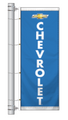 Car Manufacturer Bracket Pole Flags for Auto Dealerships