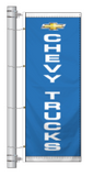 Car Manufacturer Bracket Pole Flags for Auto Dealerships